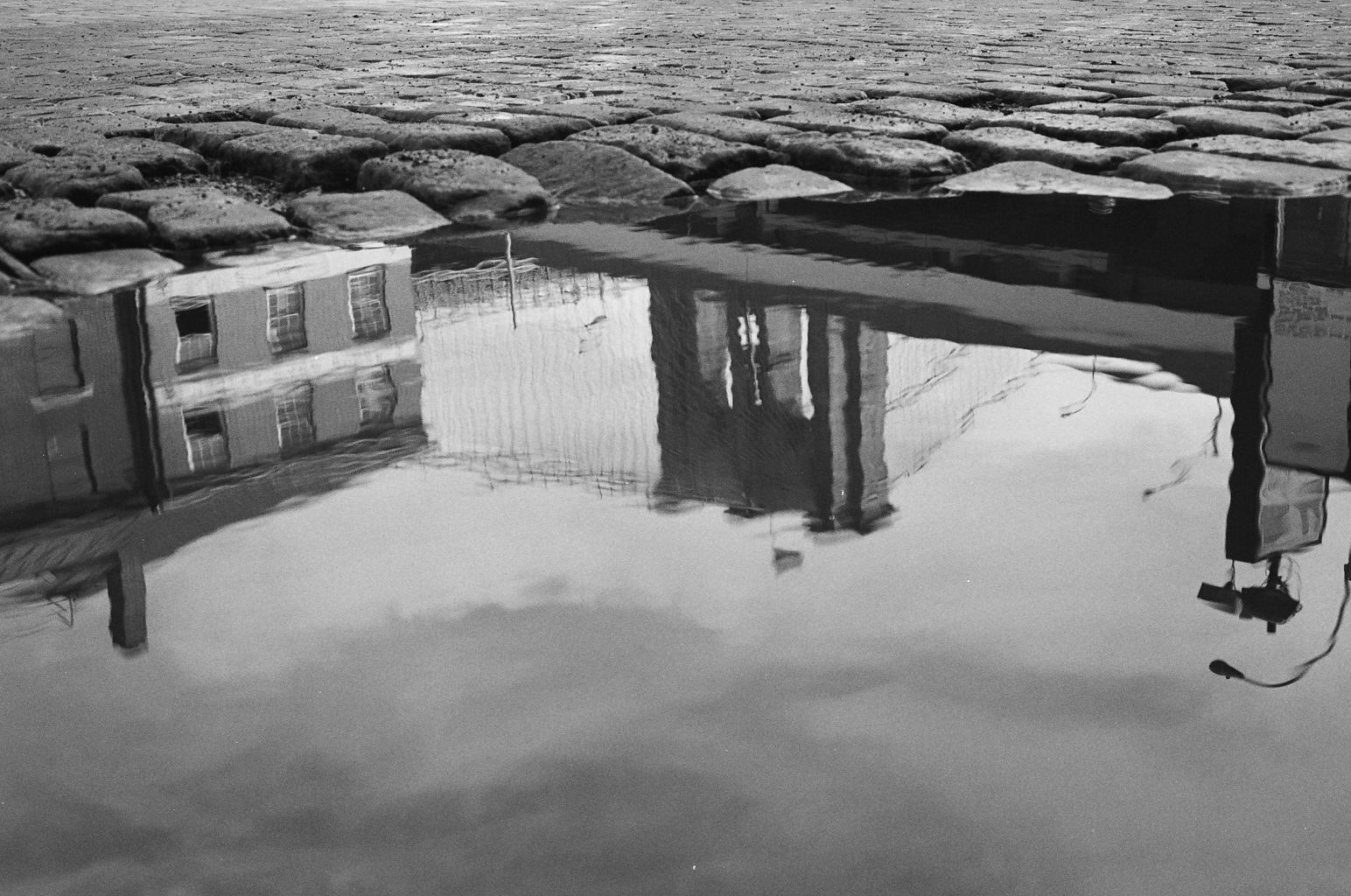 Brooklyn Bridge Reflection